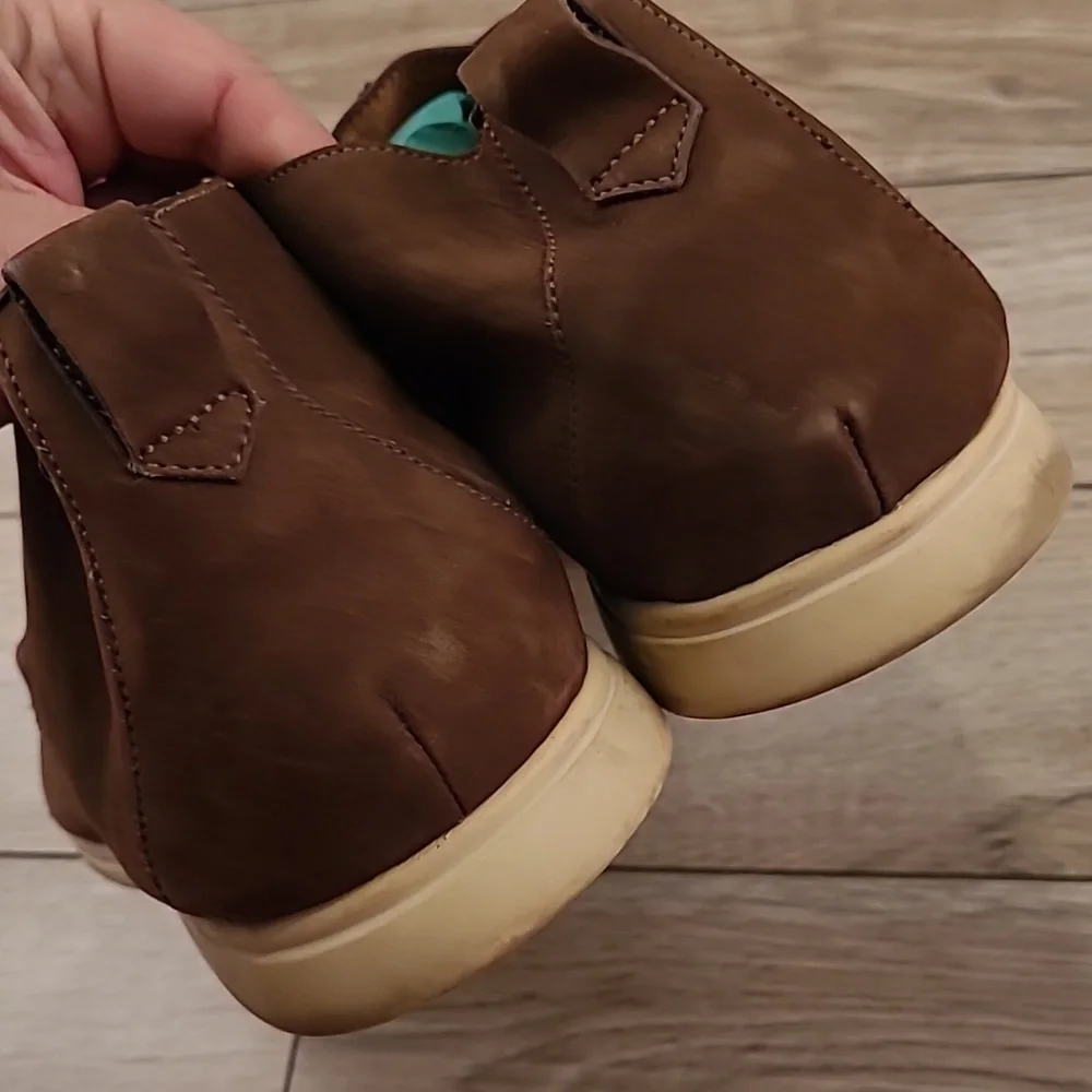 PETER MILLAR Recent‎ Brown Suede Leather Sz 13 M Chukka Boots Shoes